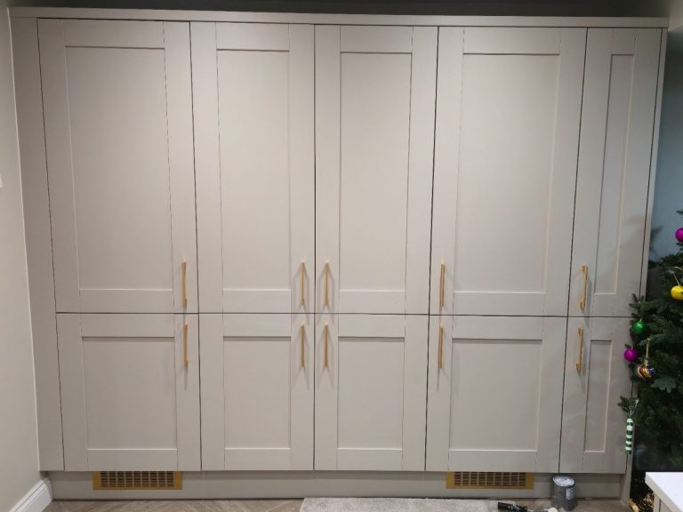 Kitchen, flooring, internal doors, and bannister replacement